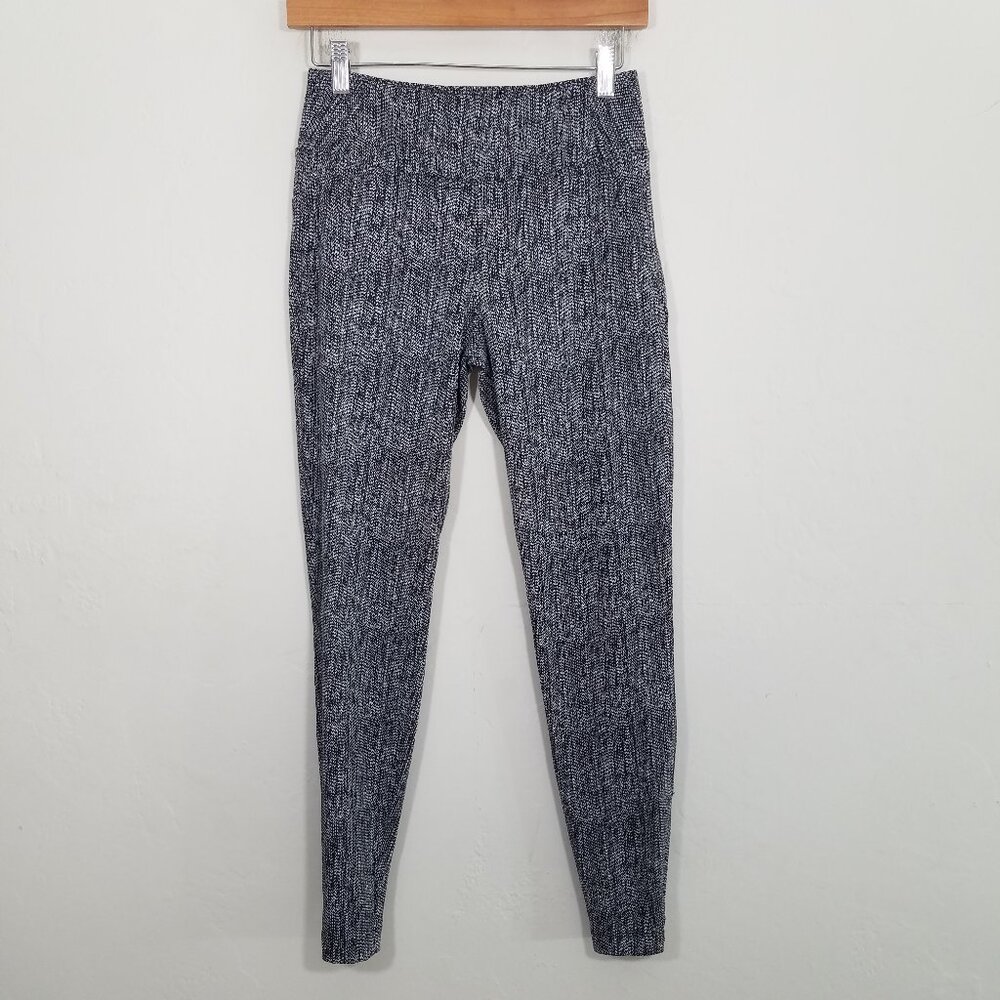 Athleta Legging Zip Back Pockets Zip Leg Legging Pants Size S